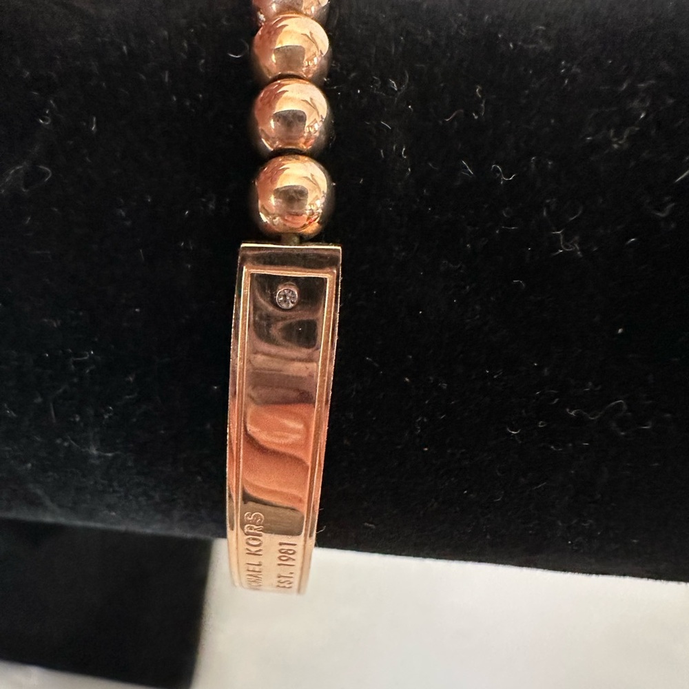 Michael Kors Gold Bangle Bracelet - Picture 6 of 12